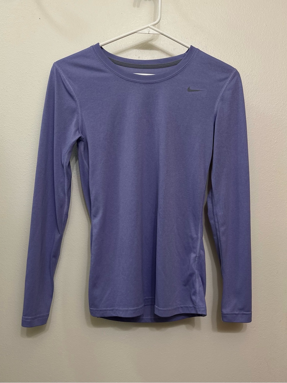 Nike Lavender Performance Long Sleeve Top